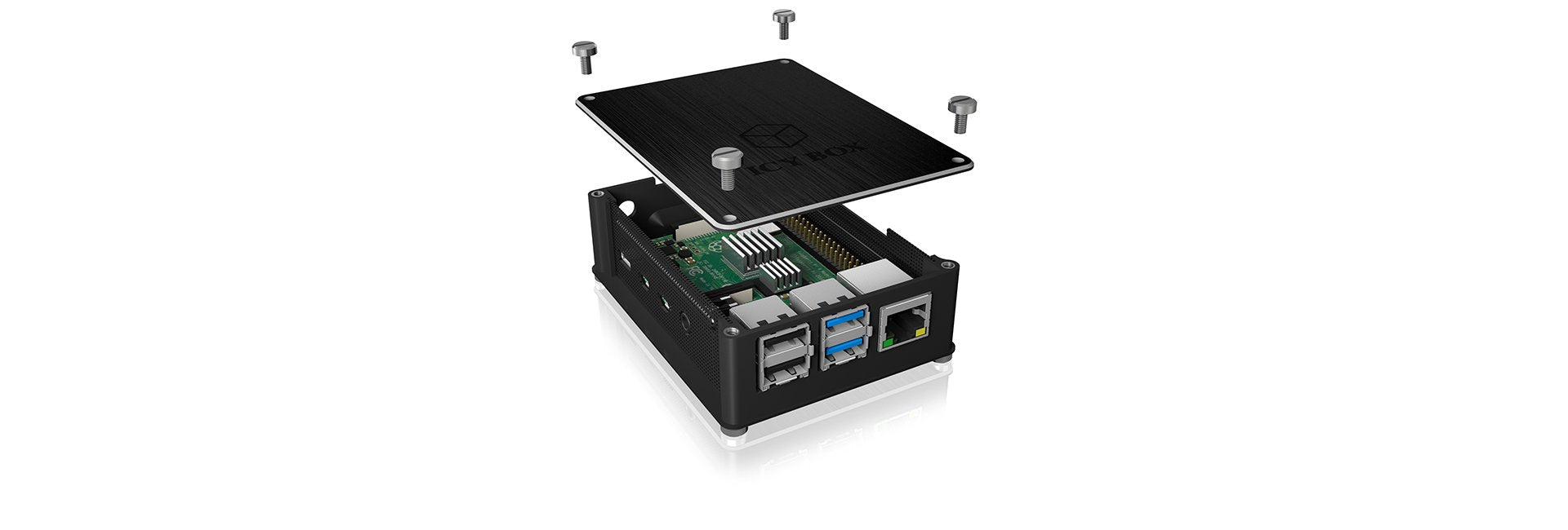 EAN 4250078169895 - ICY BOX IB-RP110 Funda Negro imagen 5