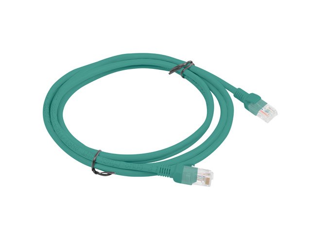 Lanberg Cable De Red Pcu6-10cc-0200-G , Rj45 , Utp , Cat 6 , 2m , Verde
