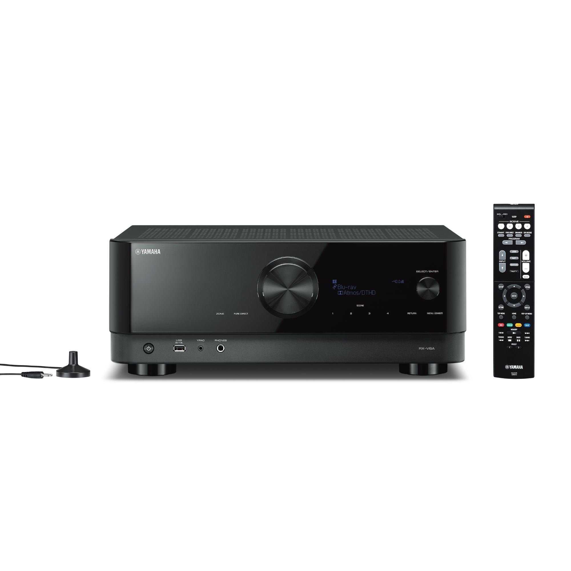 Yamaha Av-Receiver Avreceiver Rx-V6a Rxv6a Negro Negro (Rx-V6a (Rxv6a Bl)
