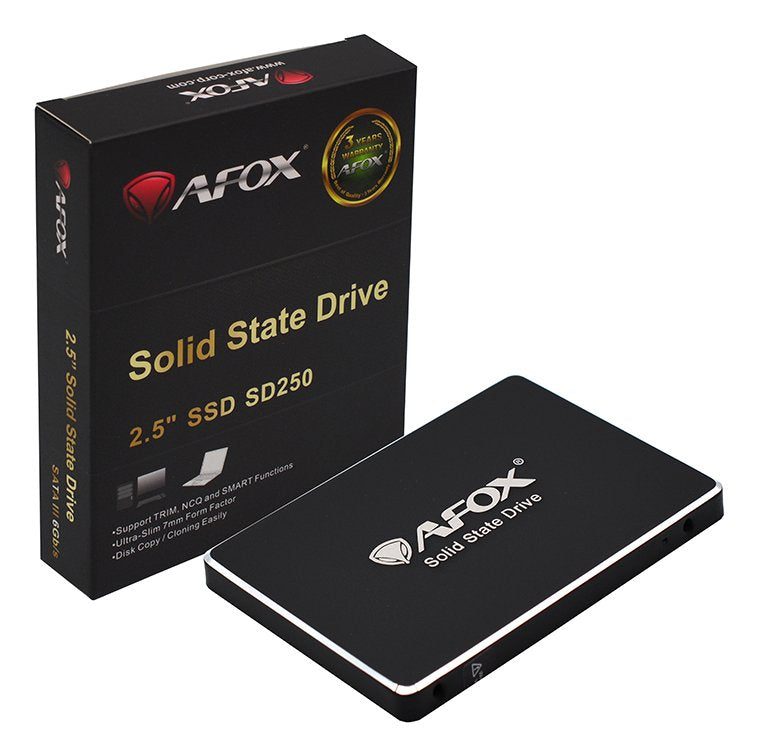 EAN 4897033781794 - AFOX SD250-256GN unidad de estado sólido 256 GB 2.5" Serial ATA III 3D NAND imagen 1