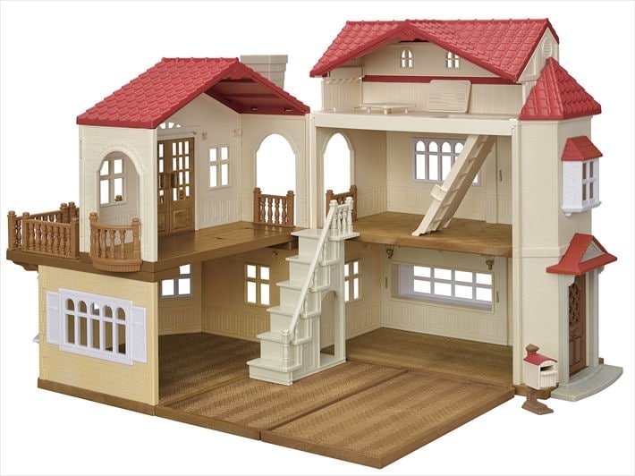 Sylvanian Families Set Country House With Rojo Roof