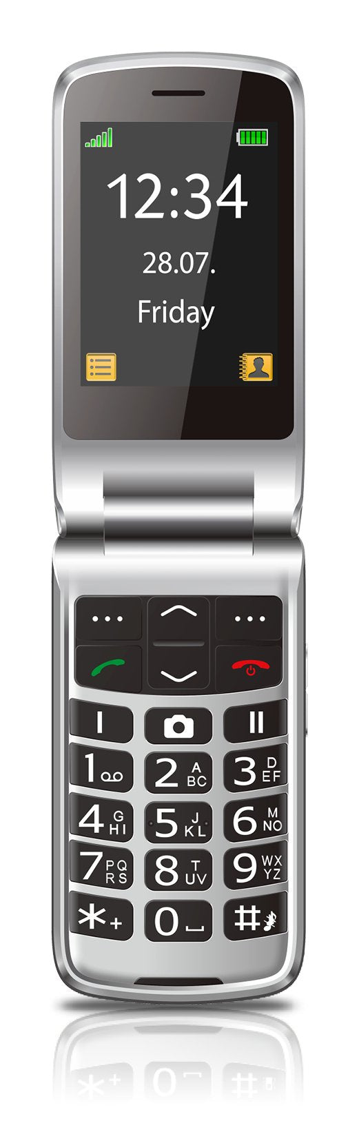 EAN 9120124823574 - Beafon SL645 LTE 7,11 cm (2.8") Negro Teléfono para personas mayores imagen 6