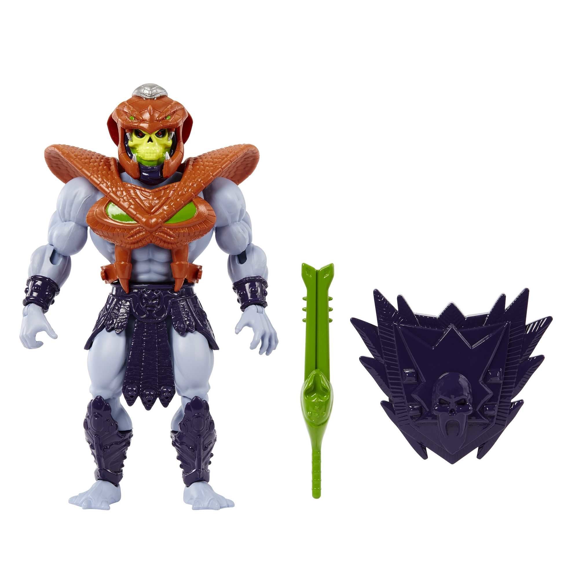Mattel Masters Of The Universe Origins Actionfigur Snake Armor Skeletor, Spielfigur Hkm68
