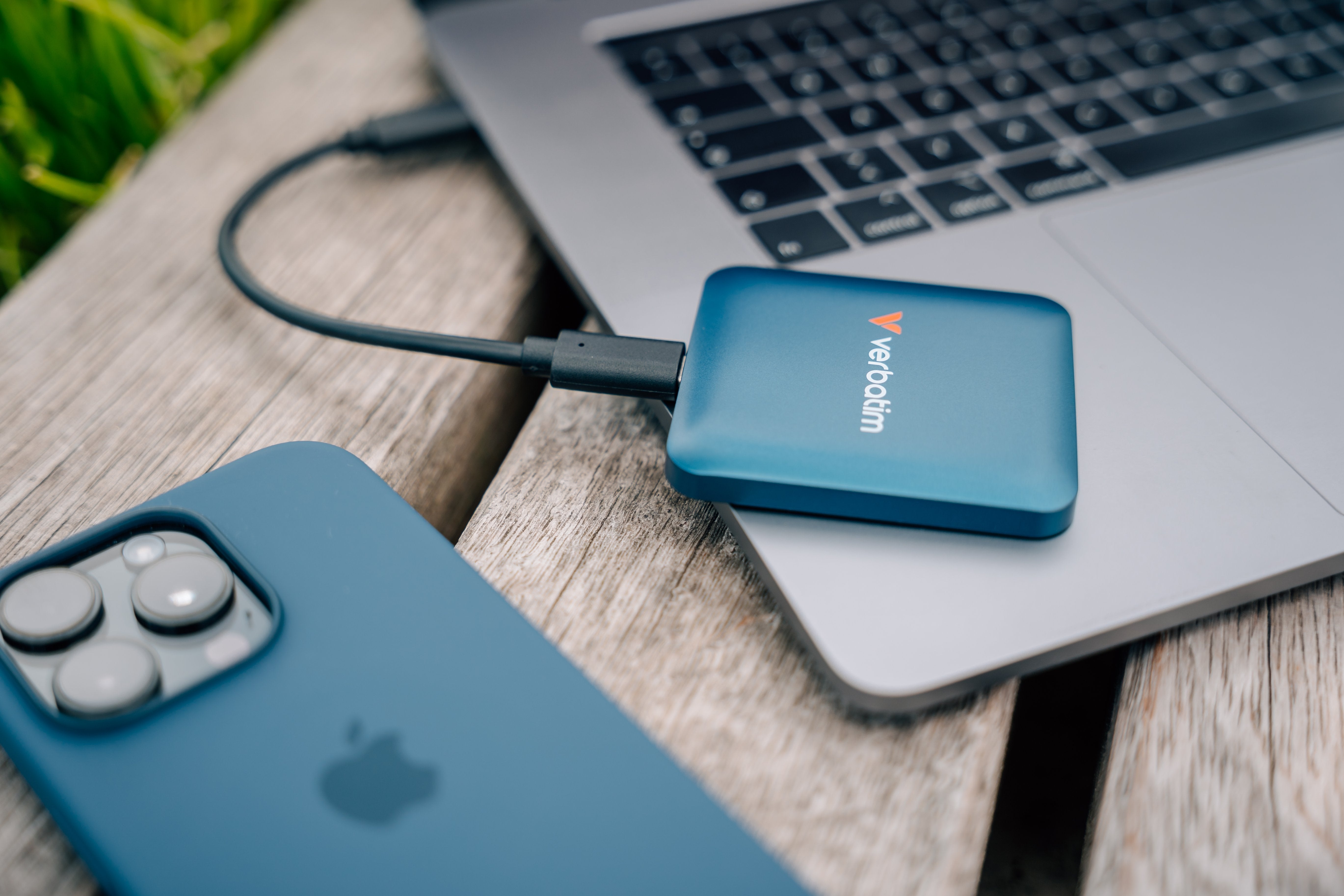 Ssd 1tb Verbatim Snapback Ssd 1tb Blue Metallic