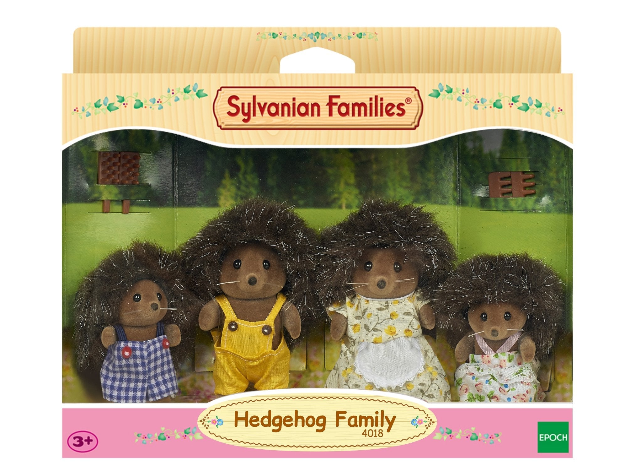 Epoch Sylvanian Families - Igelfamilie De Stachel 4018