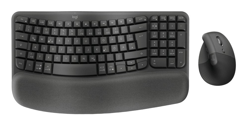 Logitech Wave Keys And Lift Combo Negro Logi Bolt Usb Bluetooth De