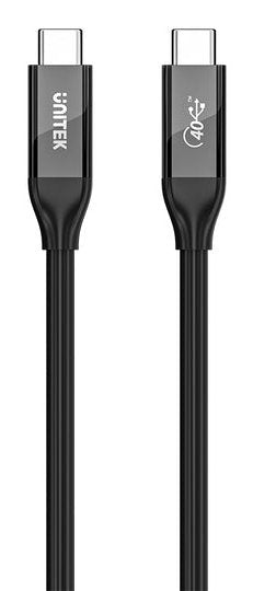 EAN 4894160057976 - UNITEK USB4 cable USB USB4 Gen 2x2 USB C 40 Gbit/s 240 W Negro imagen 1