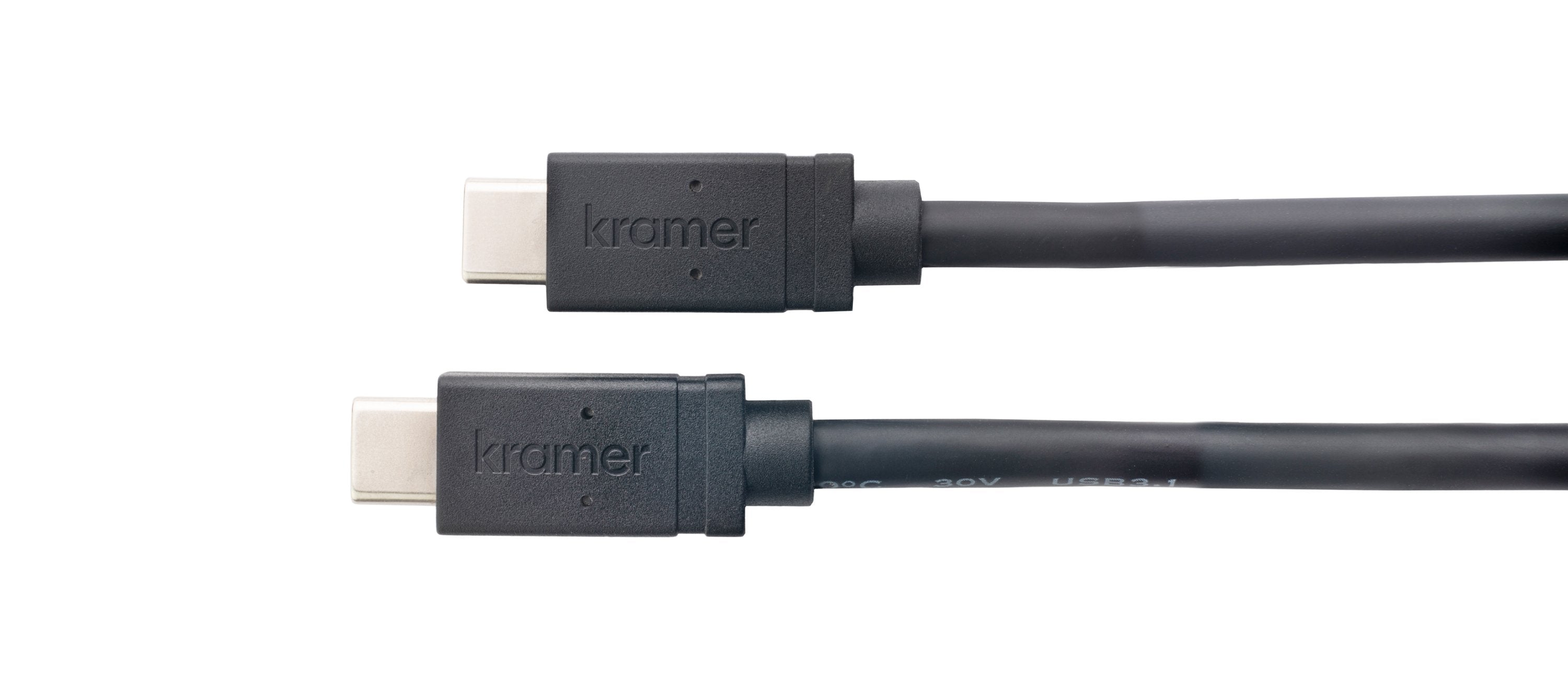 EAN 7291063092474 - Kramer Electronics C–U32/FF–3 cable USB USB 3.2 Gen 2 (3.1 Gen 2) 0,9 m USB C Negro imagen 1