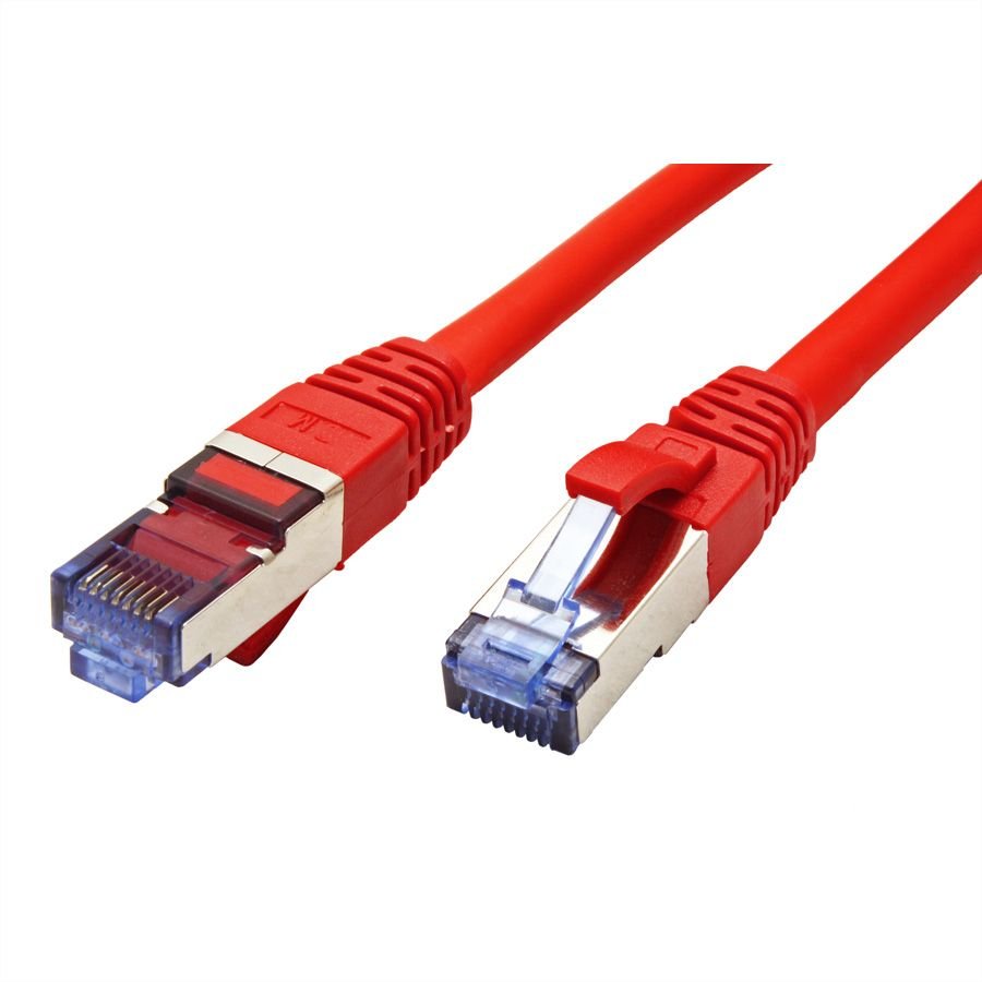 Value Cable De Red Cat.6a (Class Ea) S Ftp (Pimf), Lsoh, Rot, 0,3 M