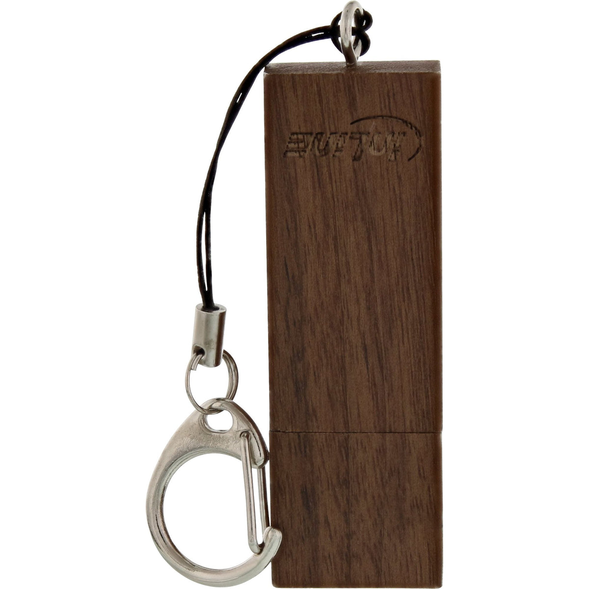 Unidad Flash Usb 3.0 Inline 8 Gb, Madera De Nogal, Con Llavero