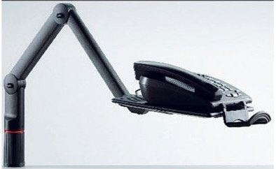 Novus Talkmaster Anthrazit Telefonschwenker Platte 17x26cm In