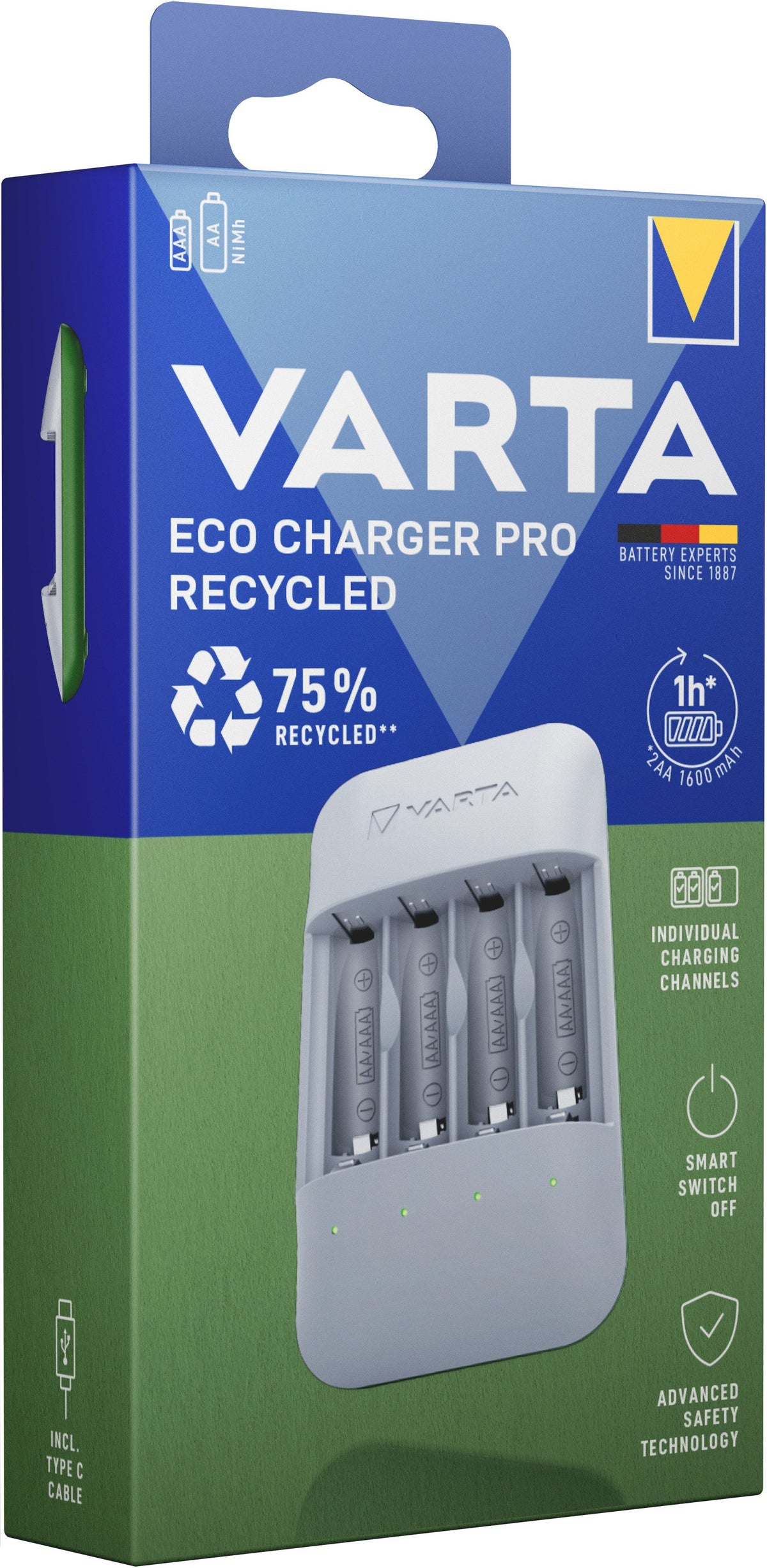 EAN 4008496073573 - Varta Eco Charger Pro cargador de batería Pilas de uso doméstico USB imagen 6