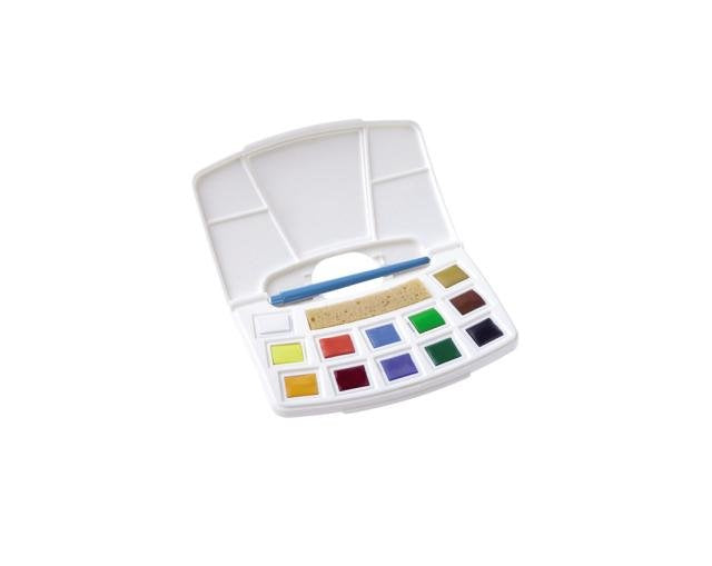 Talens Art Creation Acuarelas Pocket Box Pastillas C/Surtidos Estuche 12 Ud