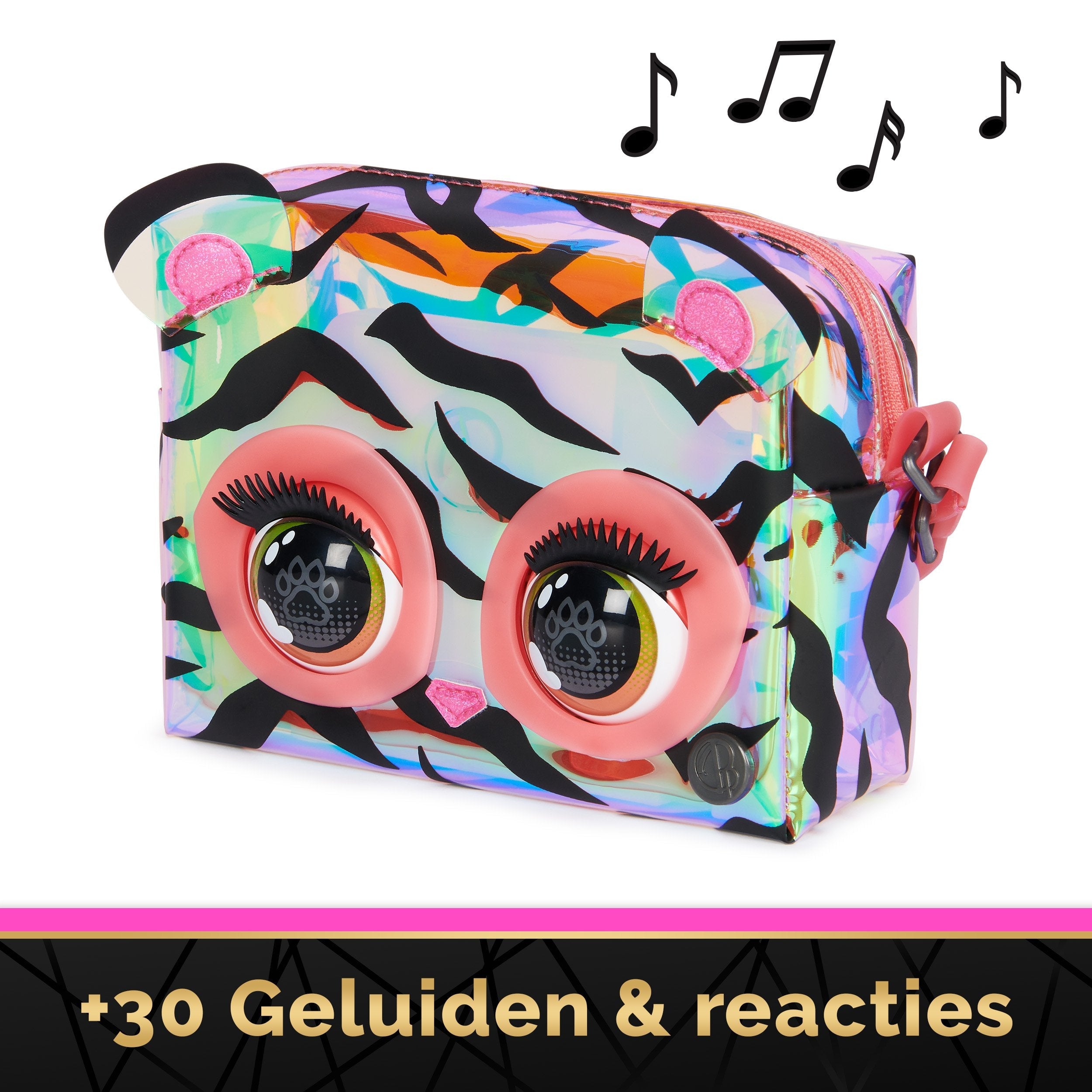 Bolso Spin Master Purse Pets Holographic Tiger Multicolor 6068209