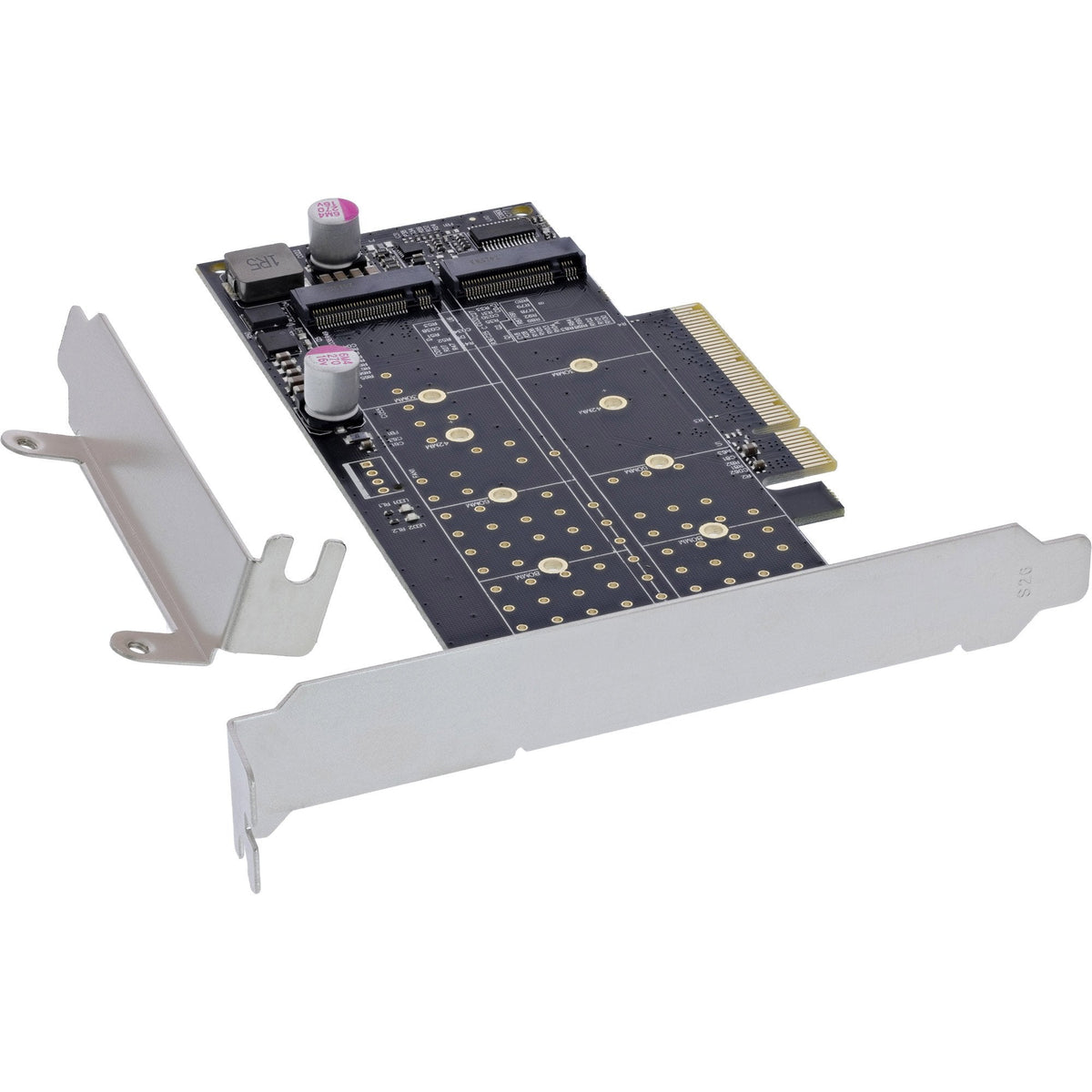 Inline Pcie Tarjeta A 2x Interno Nvme M.2 Key M  Bifurcation - Pcie X8
