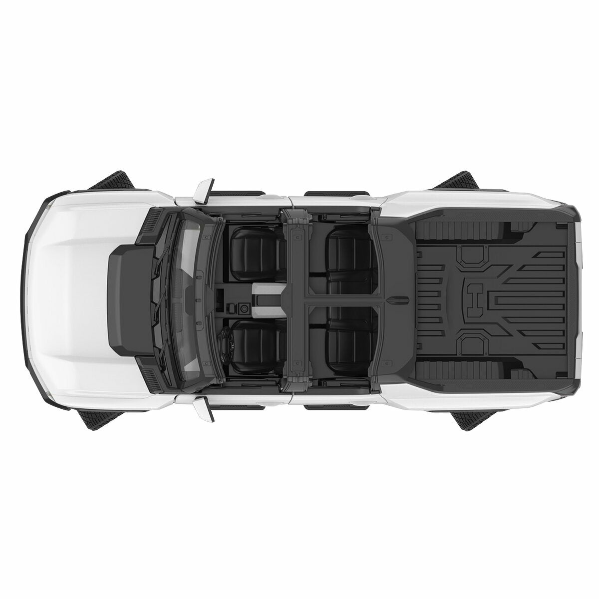 Jamara Hummer Ev 1:16 White 2.4ghz Manual Door