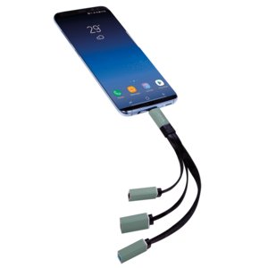 Logilink Ua0315 Hub De Interfaz Usb 3.2 Gen 1 (3.1 Gen 1) Type-C 5000 Mbit/S Negro, Gris