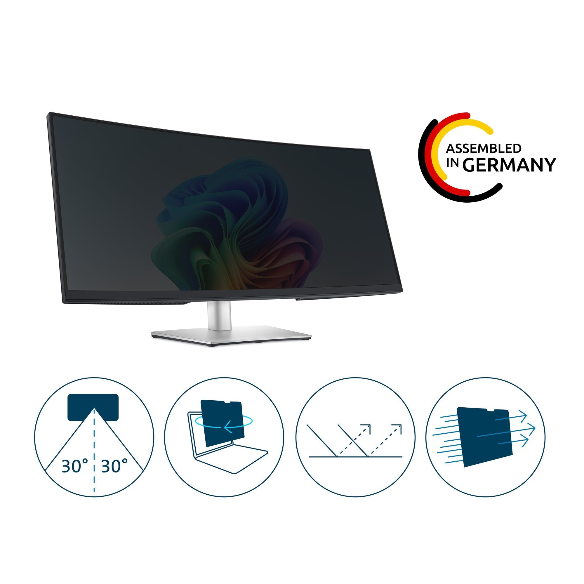 EAN 4049793084435 - Kensington 628903 filtro para monitor 86,4 cm (34") imagen 11