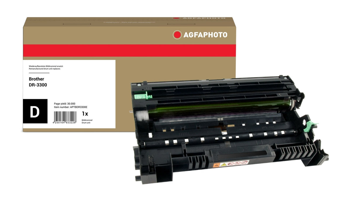 EAN 4250164833228 - AgfaPhoto APTBDR3300E cartucho de tóner 1 pieza(s) Compatible Negro imagen 1