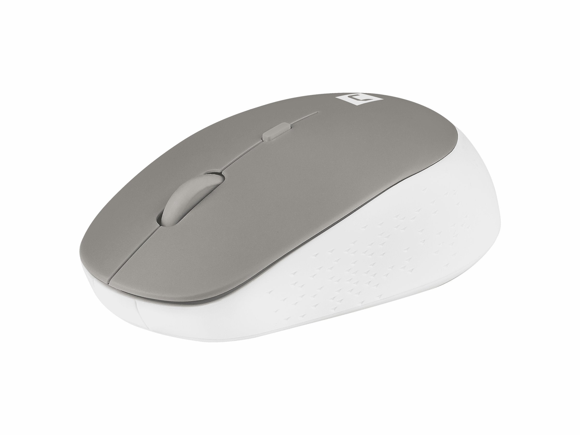 Raton Natec Harrier 2 Optico Inalambrico 1600dpi Bluetooth 5.1 Gris/Blanco