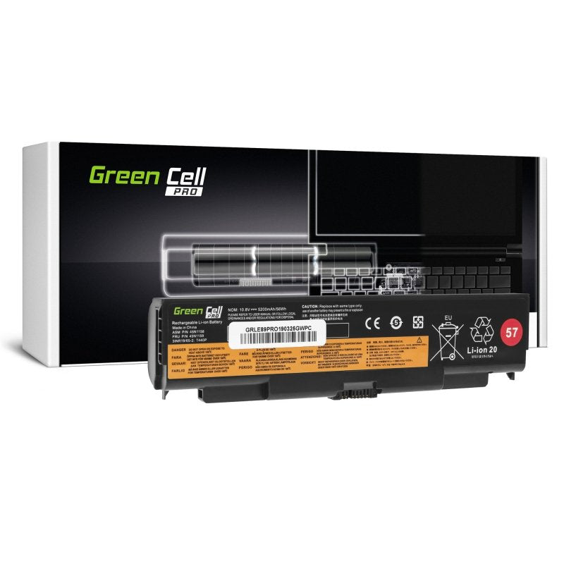Greencell Pro Laptop Battery For Lenovo Thinkpad 440 540 541 11.1v 5200mah