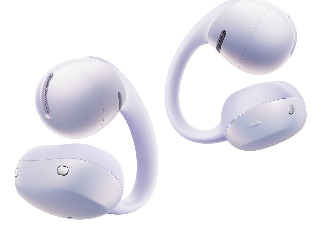 Shokz Opendots Air Púrpura Auriculares Inalámbricos Open-Ear Con Clip