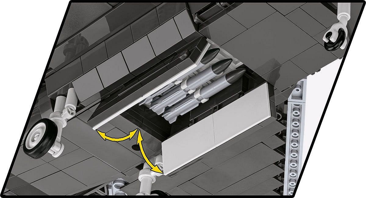 Cobi Lockheed F-22 Raptor, Juguete De Construcción Cobi-5855