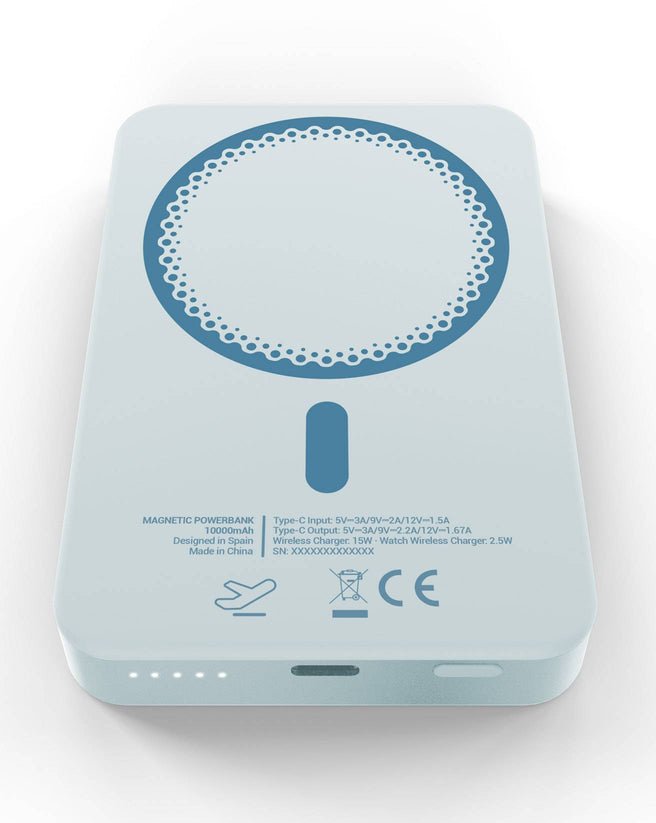 EAN 8432426500802 - Energy Sistem Magnetic Powerbank 10000 mAh Cargador inalámbrico Azul imagen 2