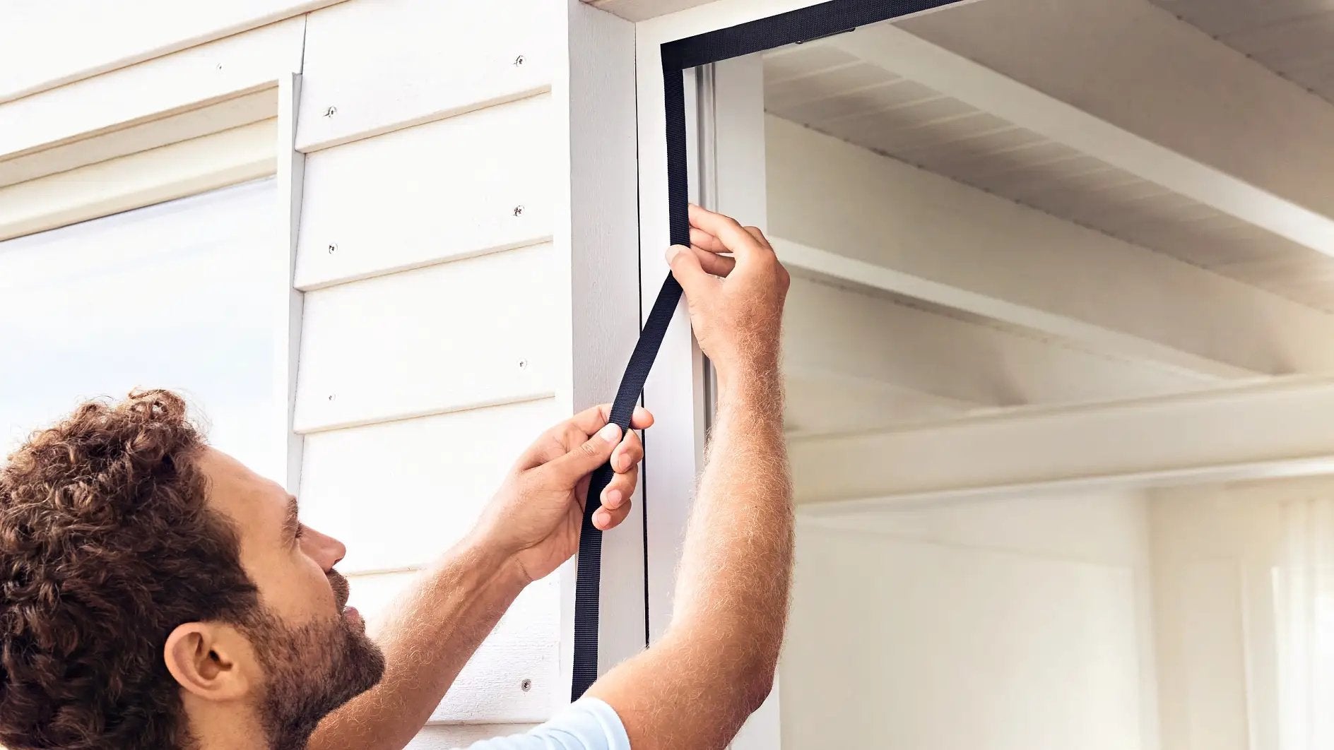 Tesa 55384-00000-00 Red Anti Mosquitos Puerta Antracita 2,1m X 0,9m