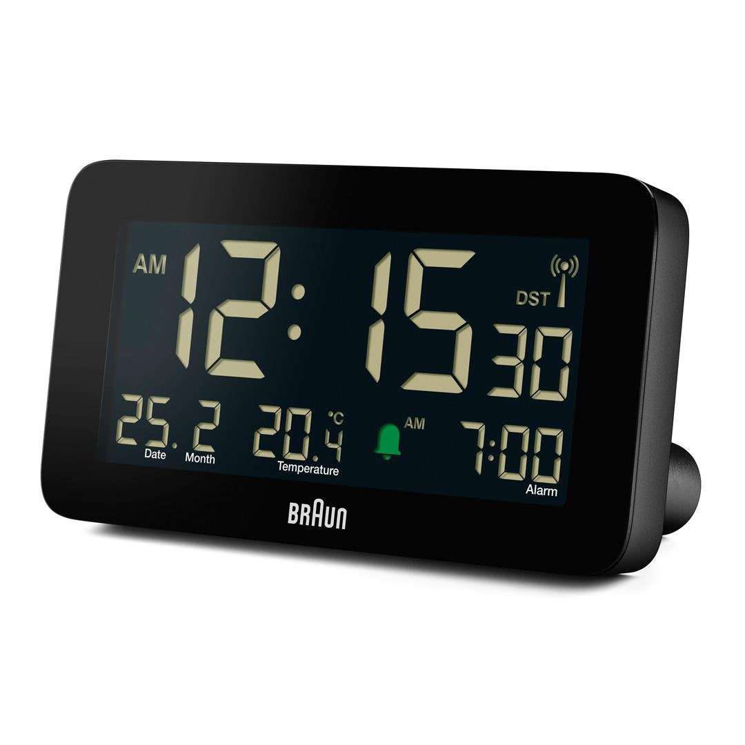 Braun Bc10b-Dcf Funk-Digitalwecker Para Die Mitteleuropäische Zeitzone (Dcf)