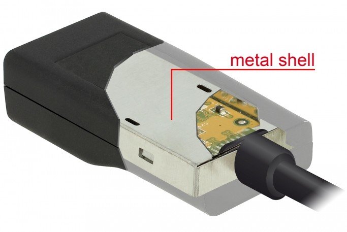 Delock Adaptadorcable Usb Tipo-C Macho > Vga Hembra Negro