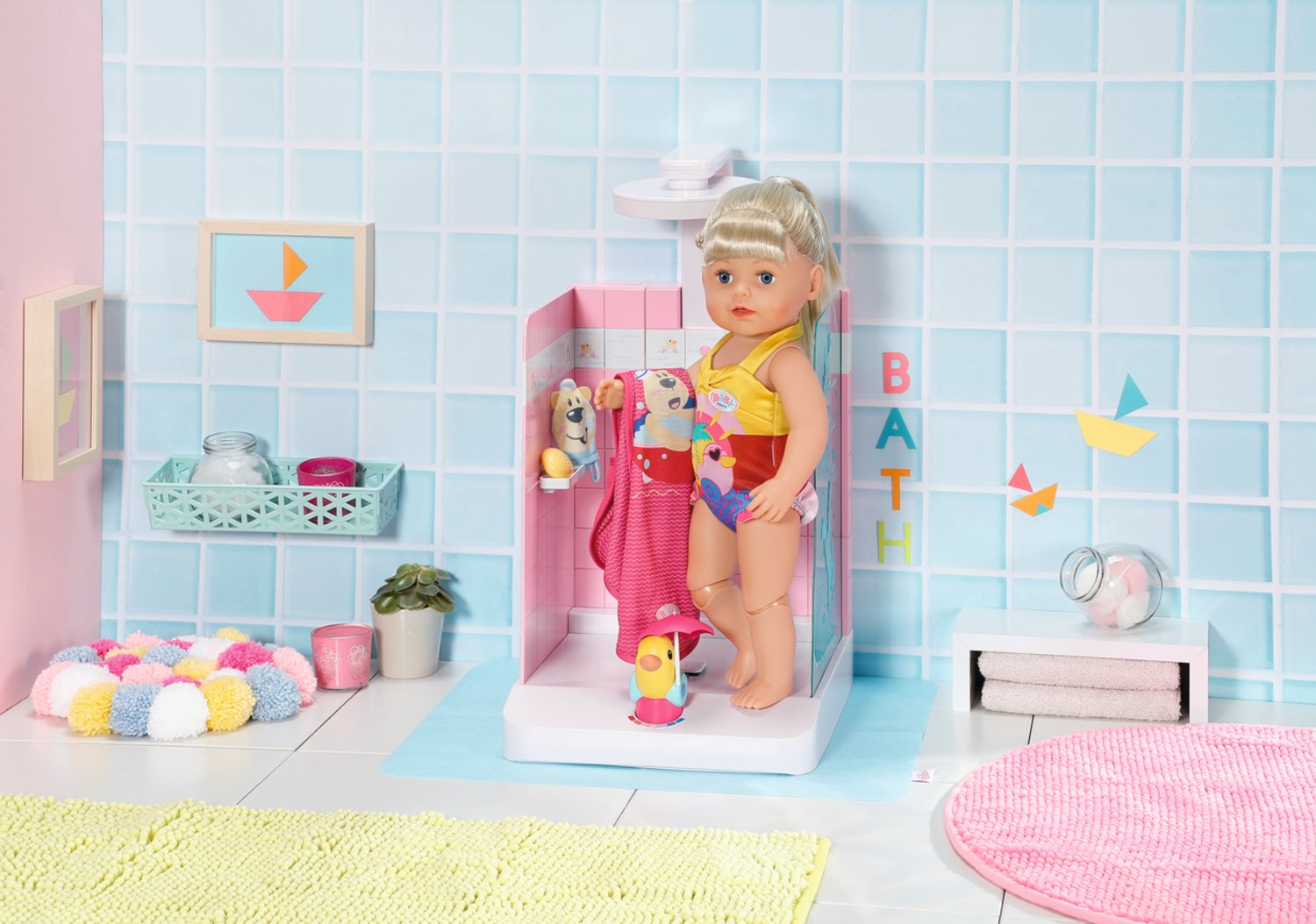 Accesorios Para Muñecas Zapf Creation Baby Born® Bath Walk In Shower,  830604