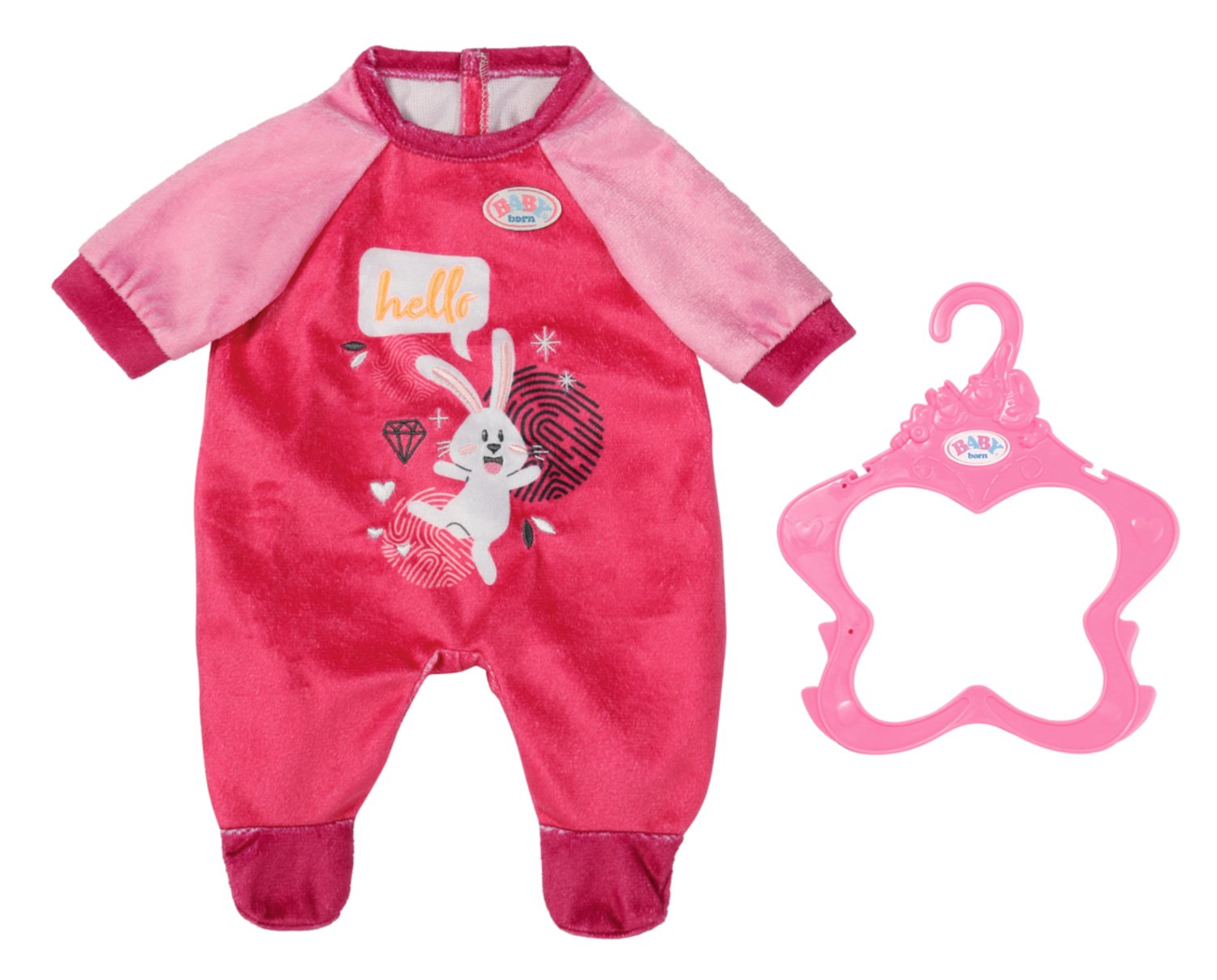 Zapf Creation Baby Born® Pelele Rosa 43cm 832646