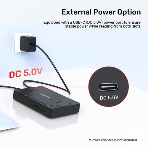 EAN 4894160057631 - UNITEK M.2 NVMe & SATA SSD Caja externa para unidad de estado sólido (SSD) Negro imagen 10