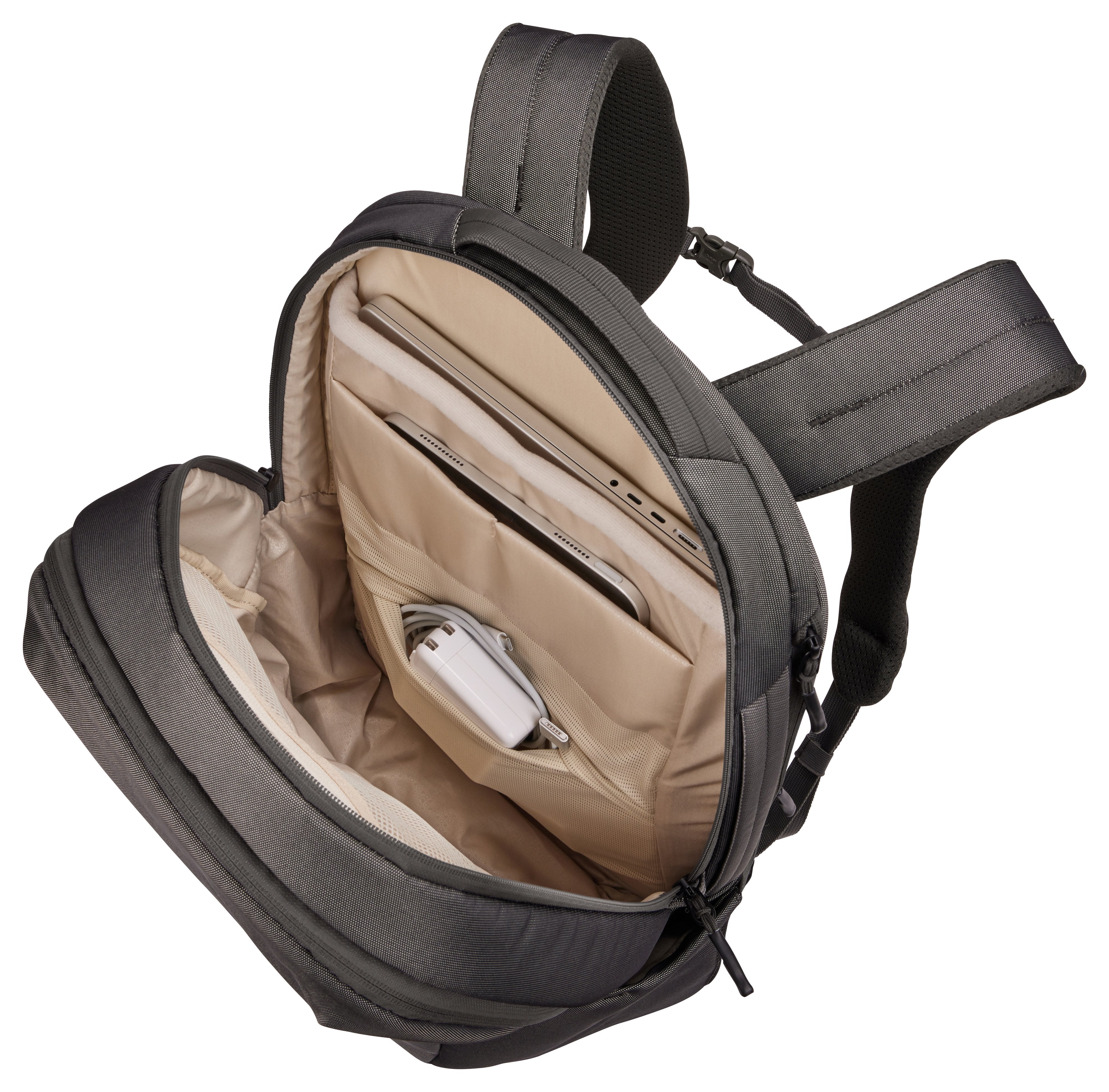 Mochila  Thule Subterra 10.9" 2 Tslb417 Vetiver Gray  Informal Gris Poliéster