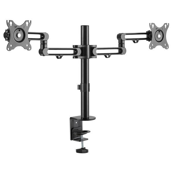 EAN 0065030887533 - StarTech.com ARMDUAL3 soporte para monitor 81,3 cm (32") Escritorio Negro imagen 3