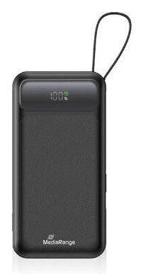 Mediarange Powerbank 10000mah Usb-C Lc-Display Quickcharge
