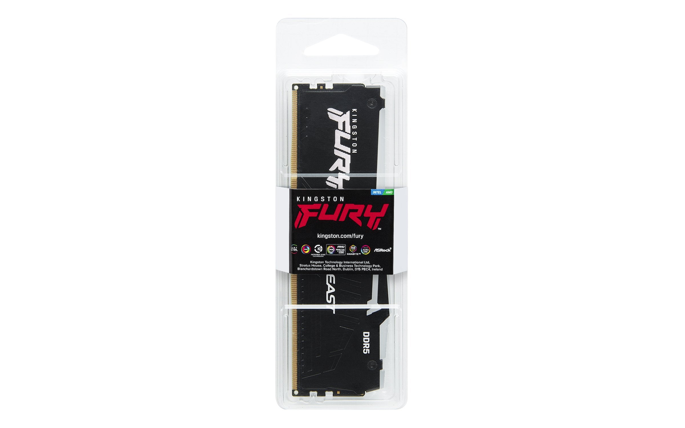 EAN 0740617328585 - Kingston Technology FURY Beast RGB módulo de memoria 1 x 16 GB 5600 MT/s 288-pin DIMM imagen 5