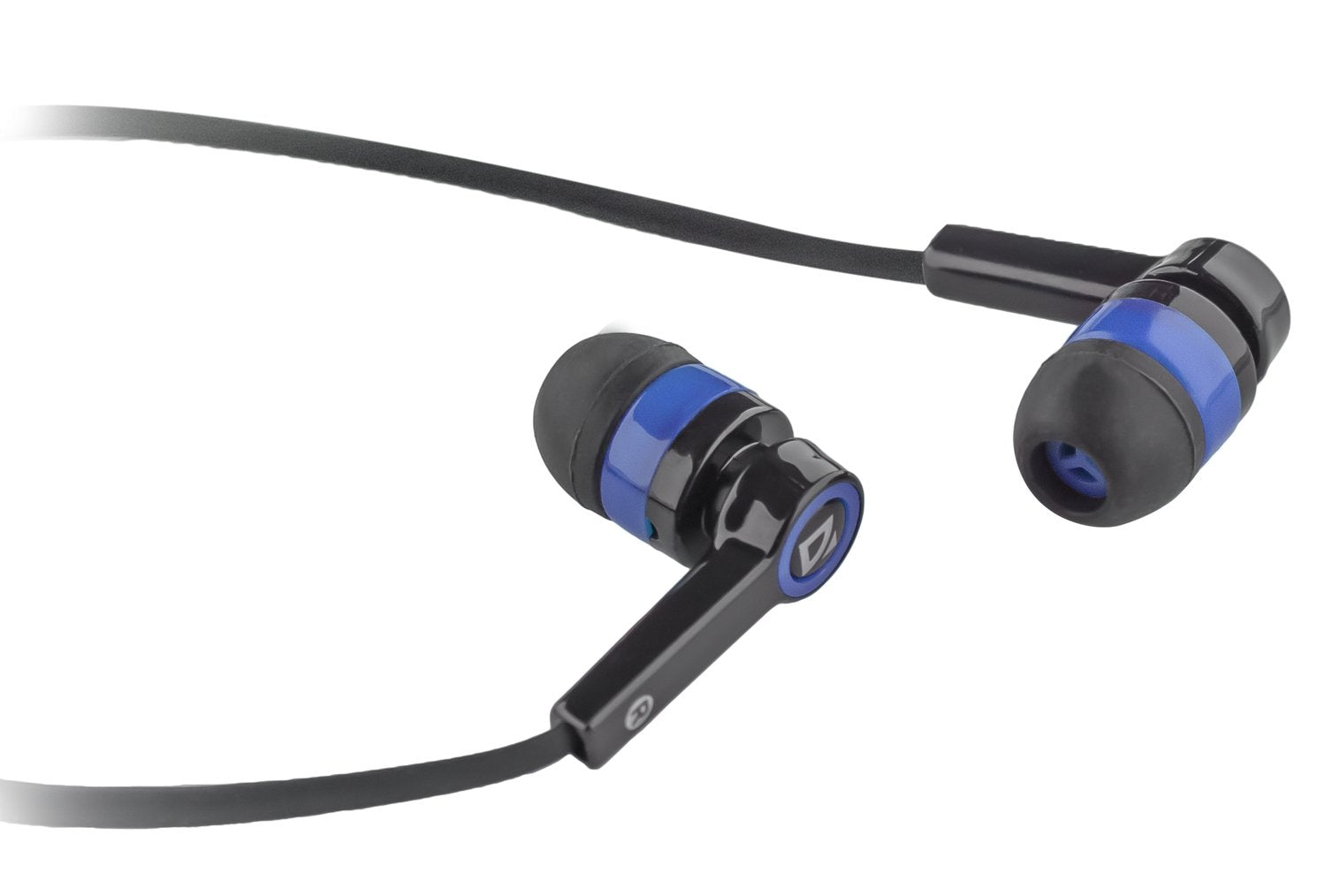 Auriculares Defender Pulse-420  Alámbrico Dentro De Oído Negro, Azul