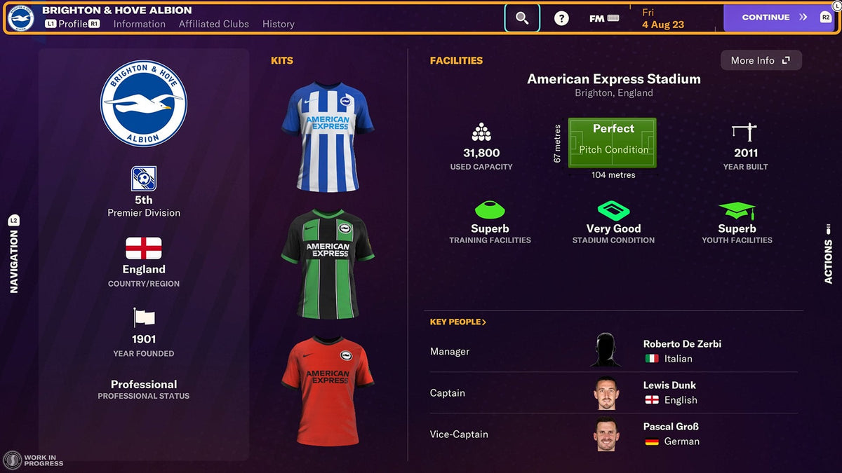 Footbal Manager 2024 Console Edition Ps5 Uk
