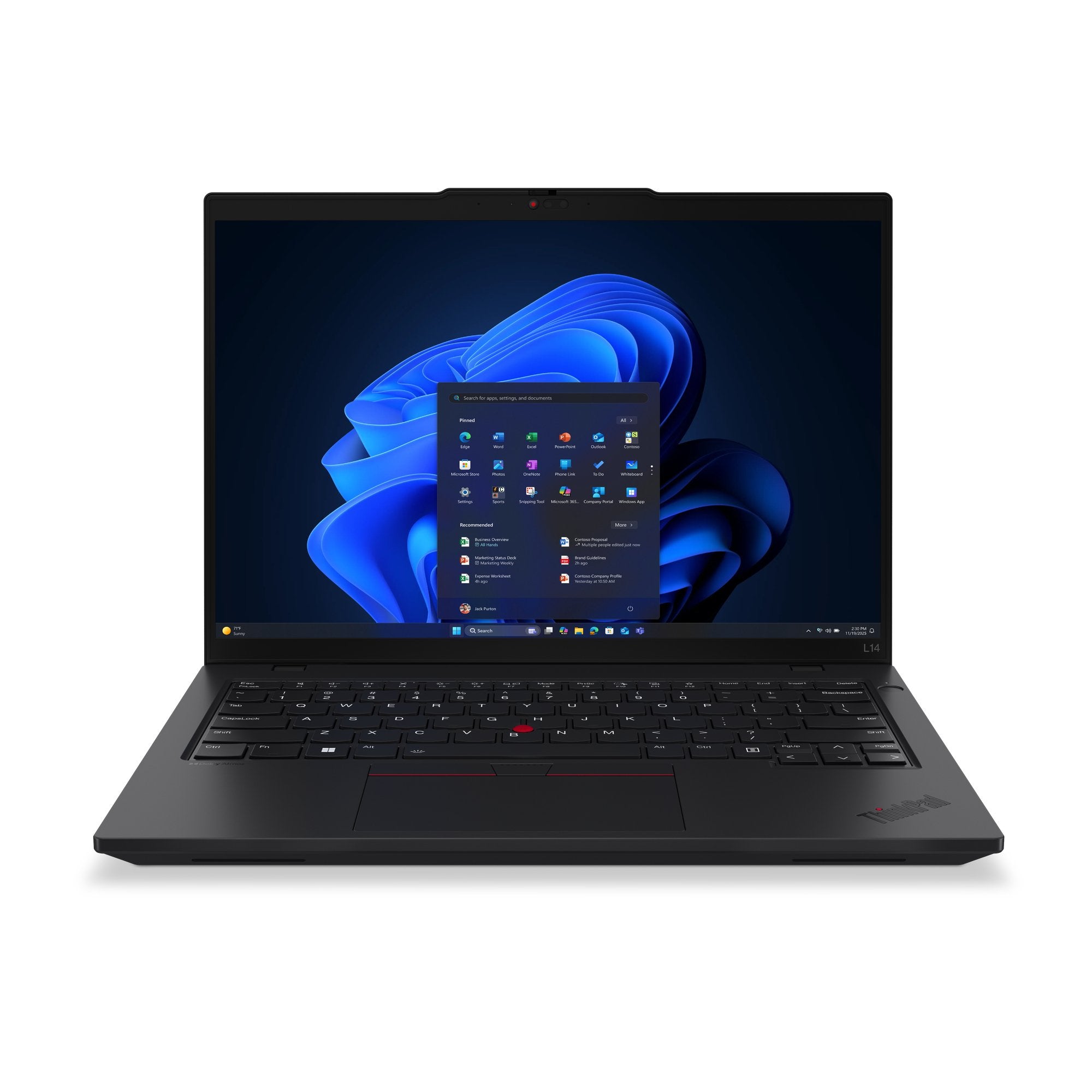 Lenovo Thinkpad L14 Amd G6 (21s80031ge), Portátil Negro, Amd Ryzen 5 Pro 215, Amd Radeon 740m, 32 Gb Ddr5, 1 Tb (Ssd De 1 Tb), Windows 11 Pro 21s80031ge