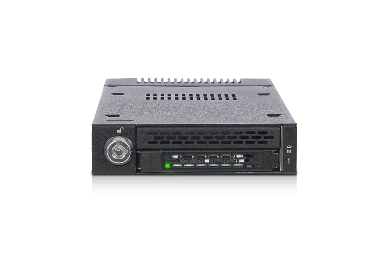 Caja Icy Dock Mb833m2k-B Para Disco Duro Externo Caja Externa Para Unidad De Estado Sólido (Ssd) Negro M.2, Chasis Intercambiable Negro, Caja Externa Para Unidad De Estado Sólido (Ssd), M.2, Sas, 32 Gbit/S, Negro