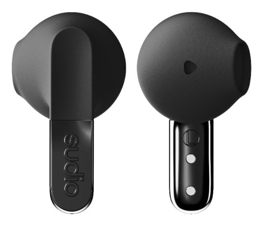 Sudio N3 True Wireless Earbuds, Black