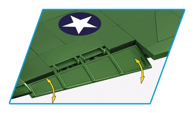 EAN 5902251057503 - COBI Boeing B-17G Flying Fortress imagen 7