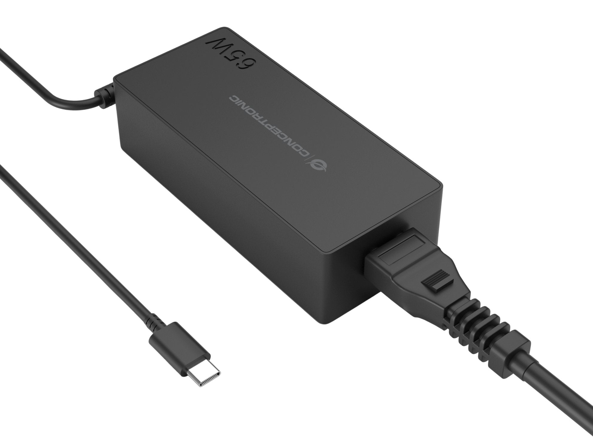 Cargador Portatatil Usb-C Conceptronic Ozul09be Pd 65w 5v A 20v