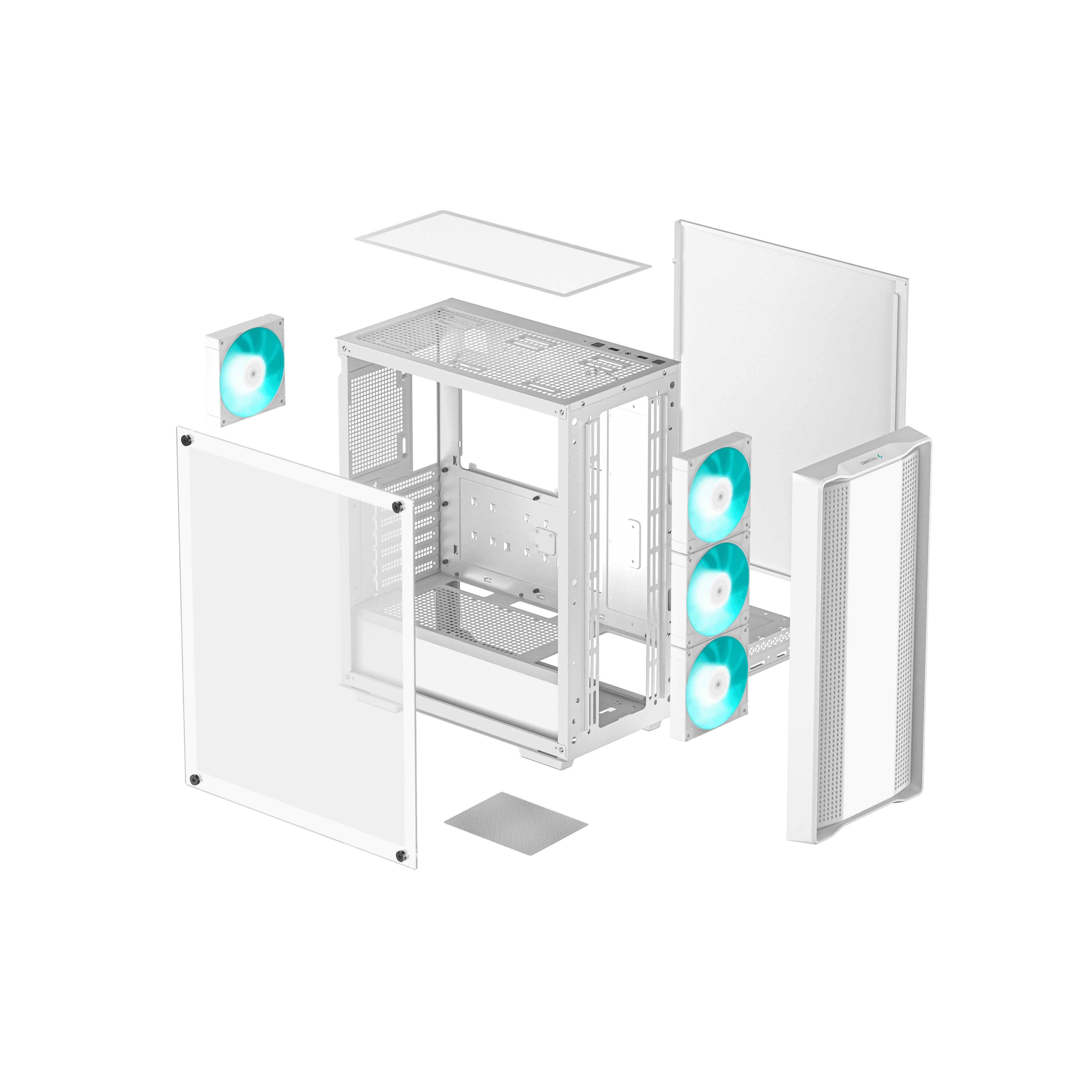 EAN 6933412774600 - DeepCool CC560 WH V2 Midi Tower Blanco imagen 12