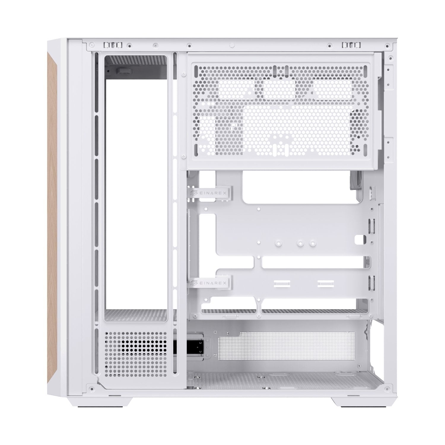 EAN 6977277360042 - Einarex EXCS-PL-800C-W carcasa de ordenador Midi Tower Blanco imagen 5