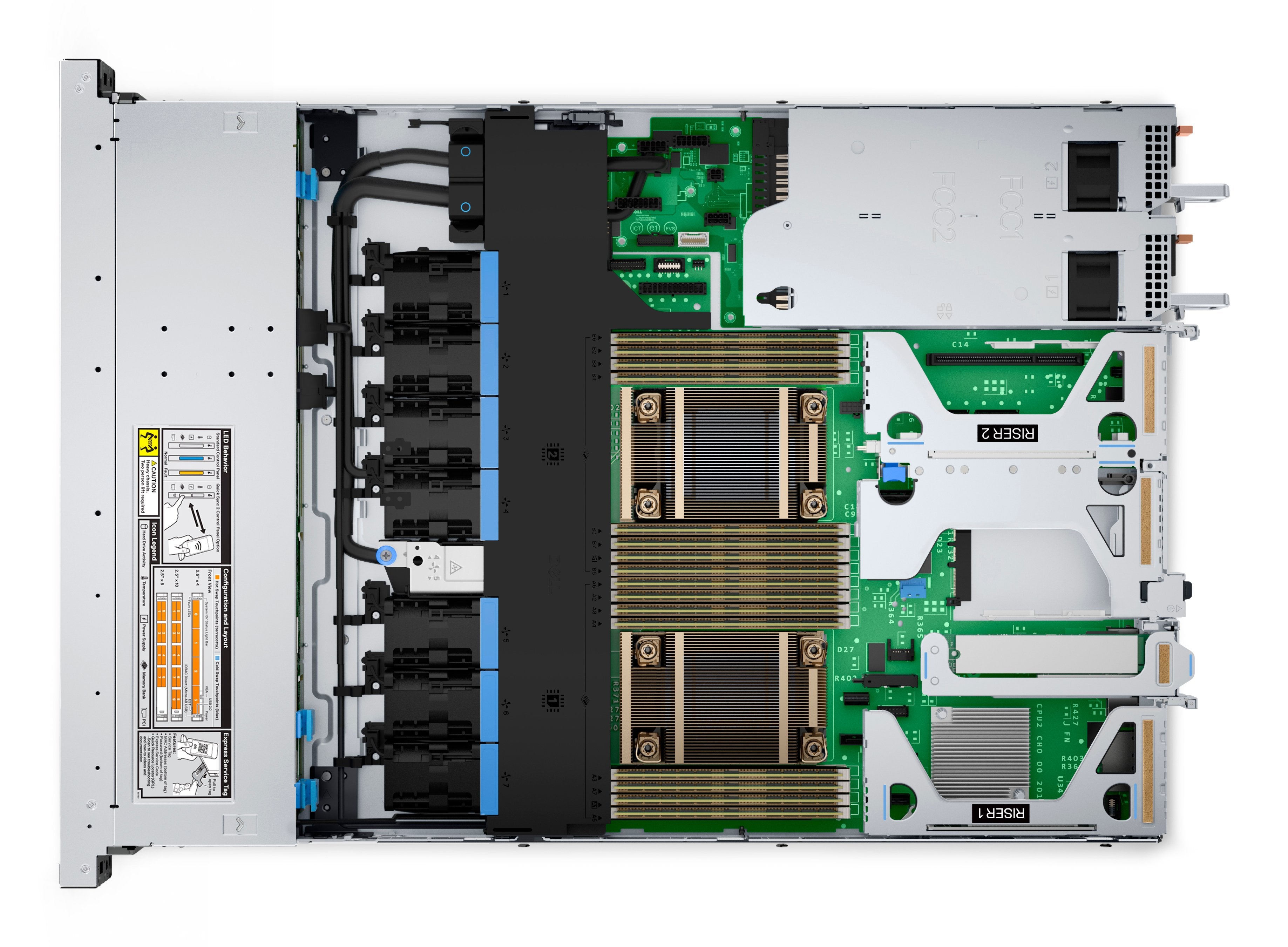 EAN 5397184760475 - DELL PowerEdge R450 servidor 480 GB Bastidor (1U) Intel® Xeon® Silver 4310 2,1 GHz 16 GB DDR4-SDRAM 1100  imagen 5