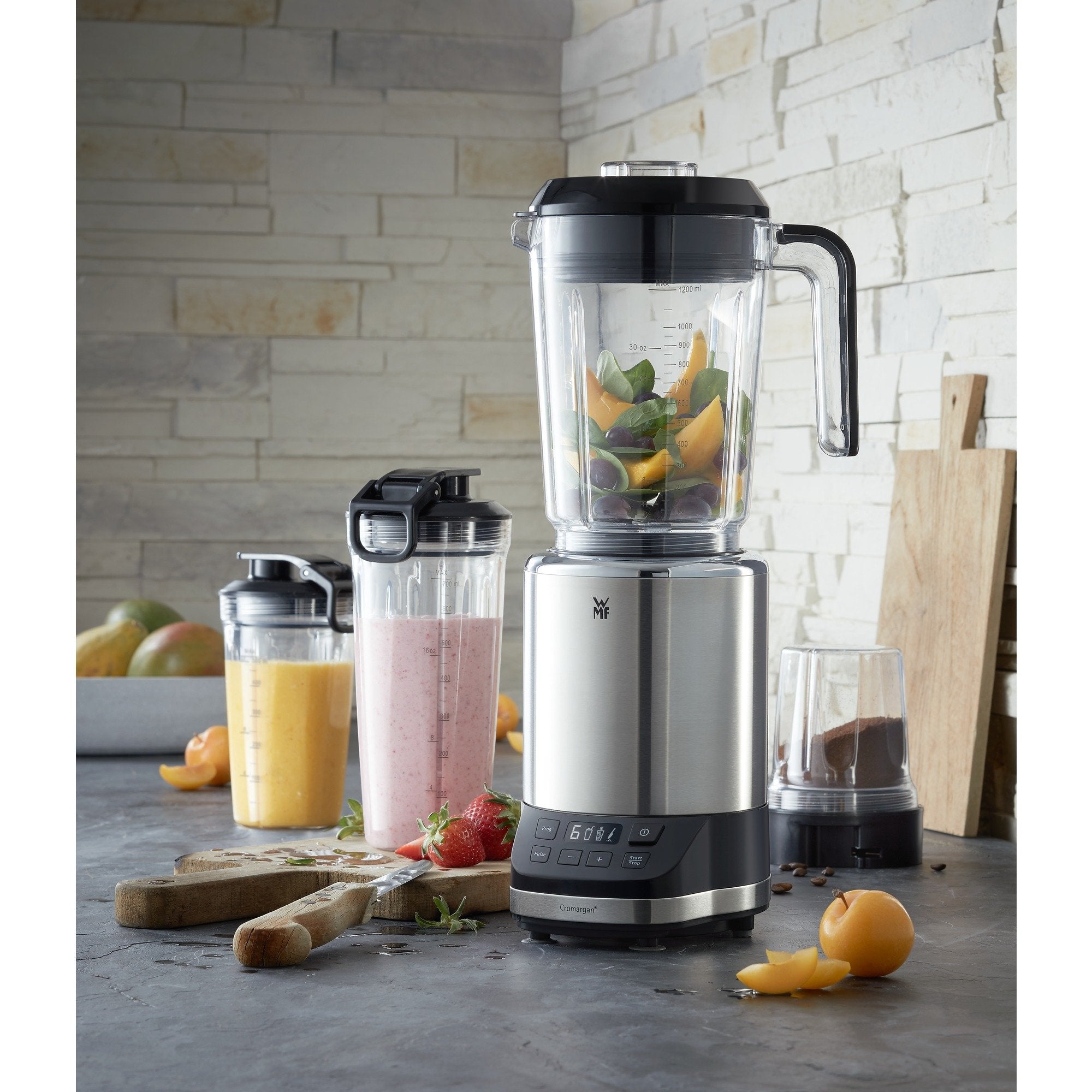 Licuadora Wmf Kult Pro 04.1653.0011, 1,2 L Batidora De Vaso Acero Inoxidable 1200 W
