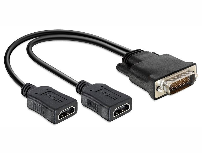 Delock Adaptador Dms-59 > 2x Hdmi 25cm Negro
